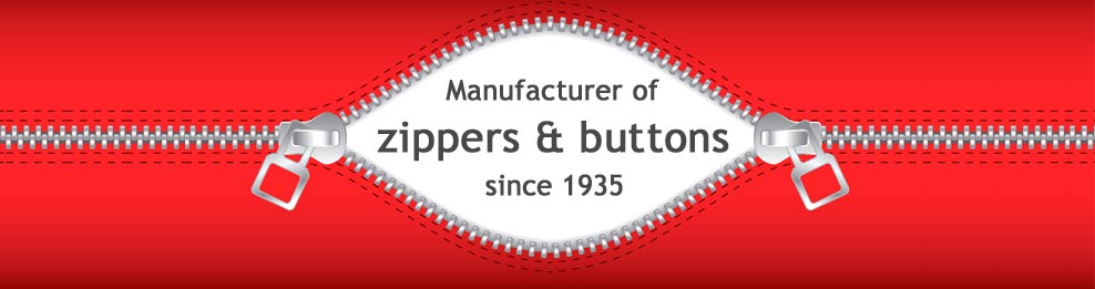 manufacturer of zippers, button, jeans button, snap fastners & accessories